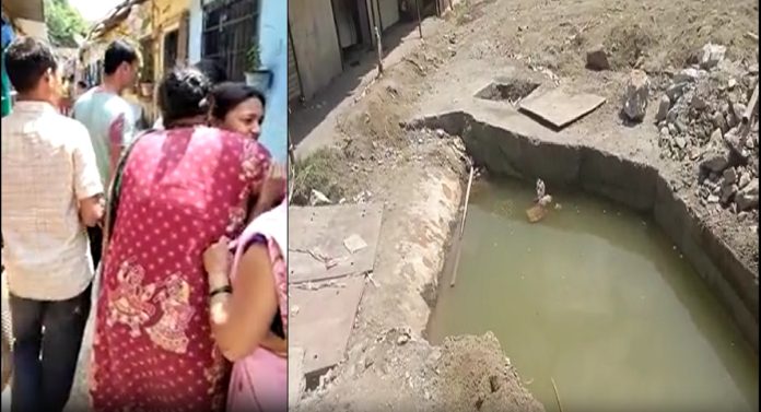 MIDCची चूक कुटुंब उद्ध्वस्त! जलवाहिनीसाठी खोदलेल्या खड्ड्यात बुडून 2 चिमुरड्यांचा मृत्यू