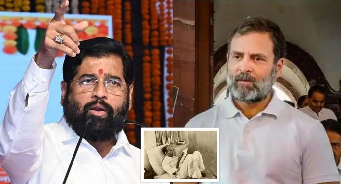 राहुल गांधींना अर्धा तास घाण्याला जुंपलं तर...; 'मी सावरकर नाही' विधानावरुन एकनाथ शिंदे संतापले