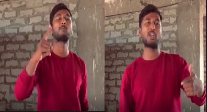 '50 खोके घेऊन चोर आले...' रॅप साँग म्हणणाऱ्याला पोलिसांकडून अटक