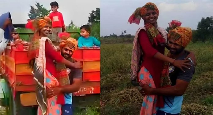 Couple Become Police : ऐन कांद्याच्या काढणीवेळी जोडप्याच्या कष्टाचं झालं सोनं, त्या एका बातमीने बदललं नशीब