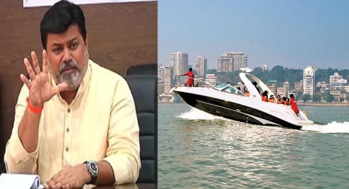 Uday Samant : उद्योगमंत्री उदय सामंत अपघातातून थोडक्यात बचावले; अलिबागवरुन परतताना दुसऱ्यांदा बोटीचा अपघात