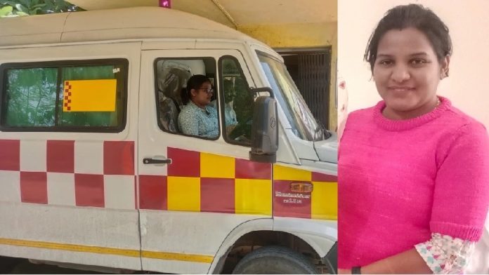 गर्भवती महिला डॉ. बनली रुग्णवाहिका चालक, वाचविला तरुणाचा जीव 