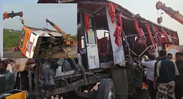 मद्यधुंद चालकाचं नियंत्रण सुटलं अन्... देवदर्शन करुन परतणारे 11 प्रवासी जखमी