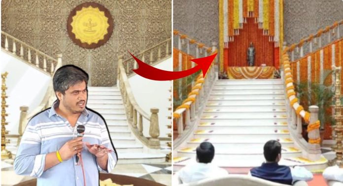 Maharastra Politics: महाराष्ट्र सदनात महापुरूषांचे पुतळे हटवले? Rohit Pawar यांच्या ट्विटने खळबळ