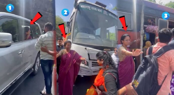 Supriya Sule: भर उन्हात बंद पडलेल्या 'शिवशाही'जवळ सुप्रिया सुळेंचा ताफा थांबला अन्...; Video होतोय व्हायरल