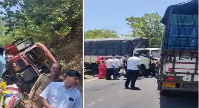 माळशेज घाटात एसटी बसचा भीषण अपघात; 15 प्रवासी थोडक्यात बचावले