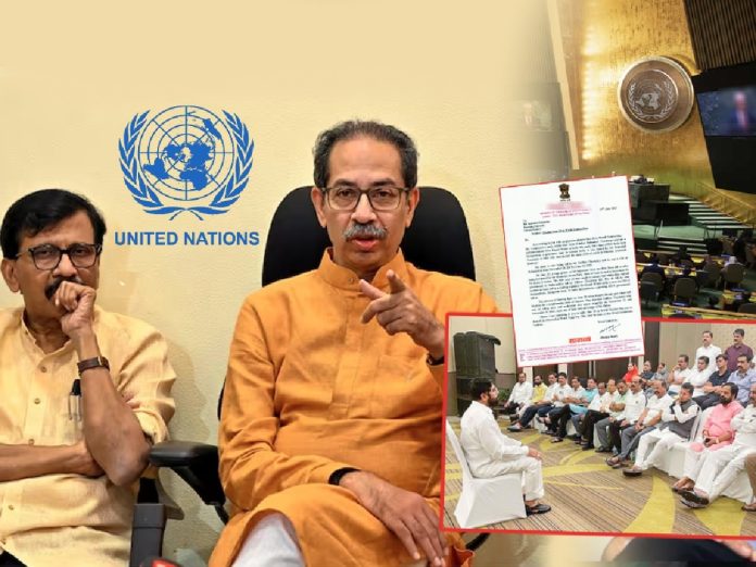 "20 जूनला जागतिक गद्दार दिन म्हणून मान्यता द्या"; CM शिंदेंचा उल्लेख करत थेट United Nations ला पत्र