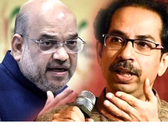 Amit Shah: 'उद्धव ठाकरेंनी धोका दिला'; नांदेडमधून अमित शहांची सडकून टीका, म्हणाले...