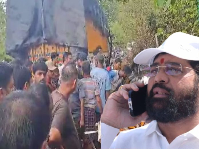 Dapoli Accident: दापोली अपघातानंतर मुख्यमंत्री आले धावून, मृतांच्या नातेवाईकांना 'इतक्या' मदतीची घोषणा  title=