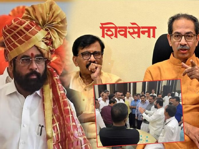 "शिवसेना स्थापन झाली तेव्हा तुम्ही गोधड्या भिजवत होता"; वर्धापनदिनीच 40 आमदारांवर ठाकरे गटाचा हल्लाबोल