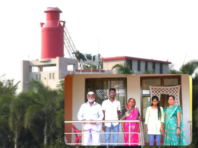 सोलापुरच्या शेतकऱ्याची यशोगाधा; गायीचे दूध आणि शेण विकून उभारला १ कोटींचा बंगला, नाव ठेवले...  title=