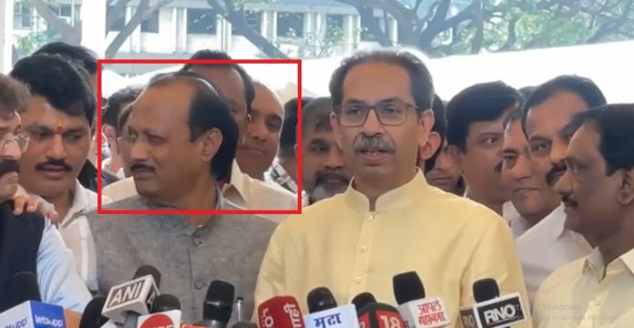 Maharashtra Politics: उद्धव ठाकरे बजेटवर बोलताना अजित पवारांनी कुणाला मारला डोळा.. Video चर्चेत