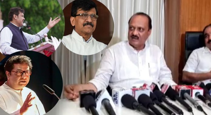 Ajit Pawar Satara Press Conference: "आम्ही साडेतीन जिल्ह्यांपुरते असू तर..."; अजित पवारांचं फडणवीसांना प्रत्युत्तर