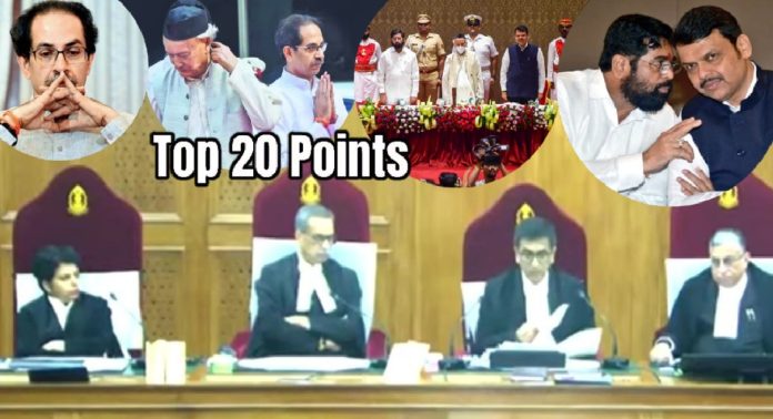 SC On Maharashtra Political Crisis: राज्यपाल चुकले, ठाकरेंचा राजीनामा अन्... सोप्या भाषेत Top 20 मुद्द्यांमध्ये समजून घ्या सुप्रीम कोर्टाचा निकाल
