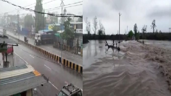 विदर्भात अवकाळी पावसाचा जोरदार बॅटिंग, वाशिममध्ये पूरस्थिती